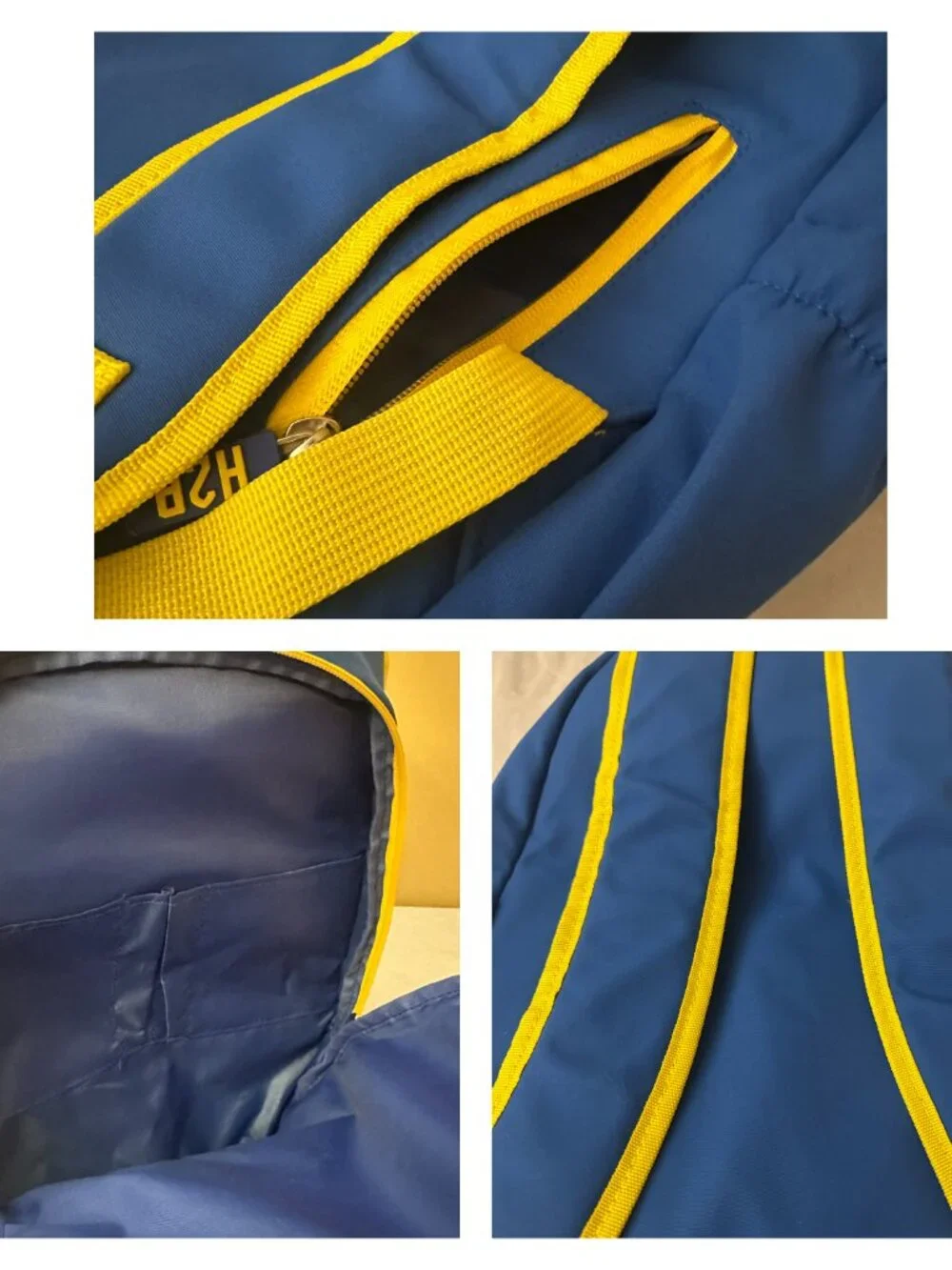 University of Pittsburgh Pitt Panthers Pathfinder Backpack / Blue and Yellow